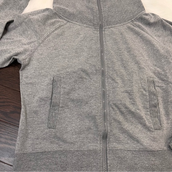 Denim Co | Hoodless Zip Up - Picture 2 of 8